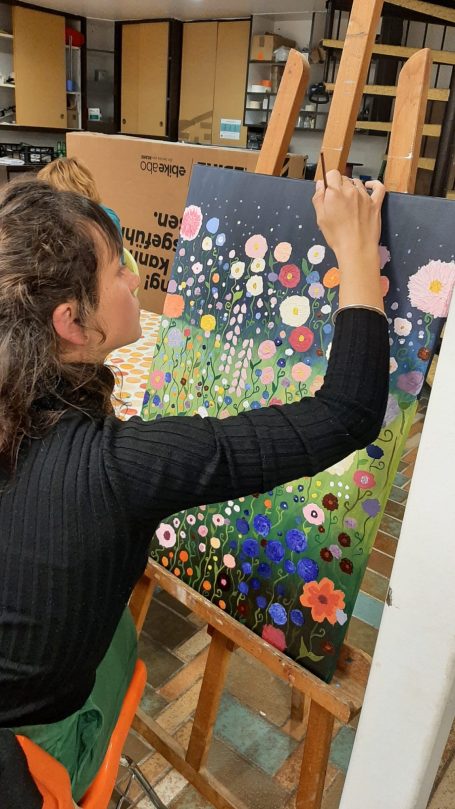 cours peinture maurin